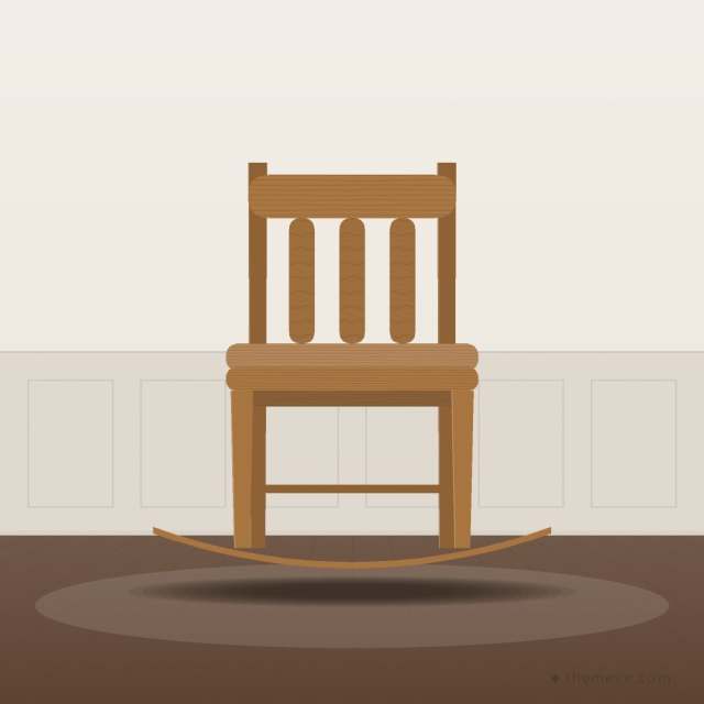 Teak Rocking Chair